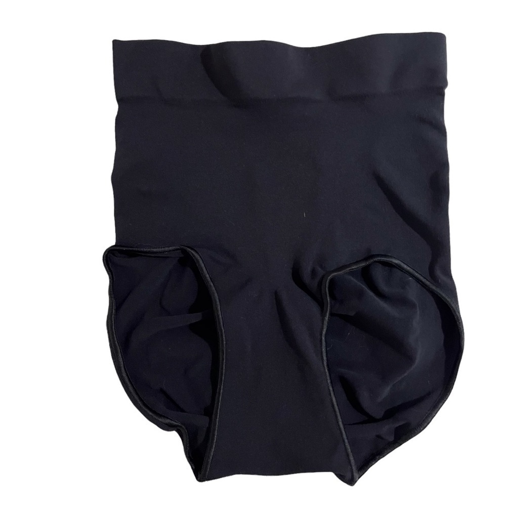 Skims Sculpting Mid Waist Brief Black Size S/M Shapewear Seamless Butt Lifting - Picture 3 of 8